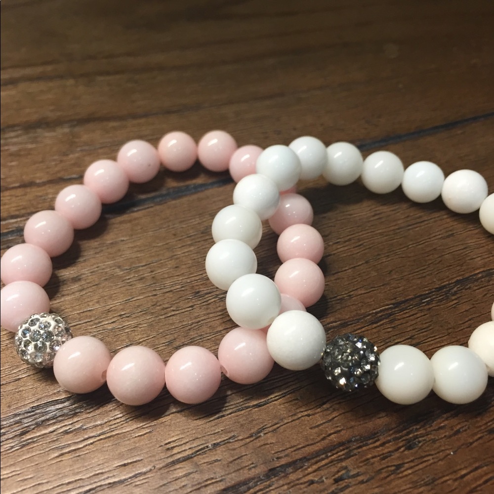 Glass beads bracelets - Picture 2 of 3